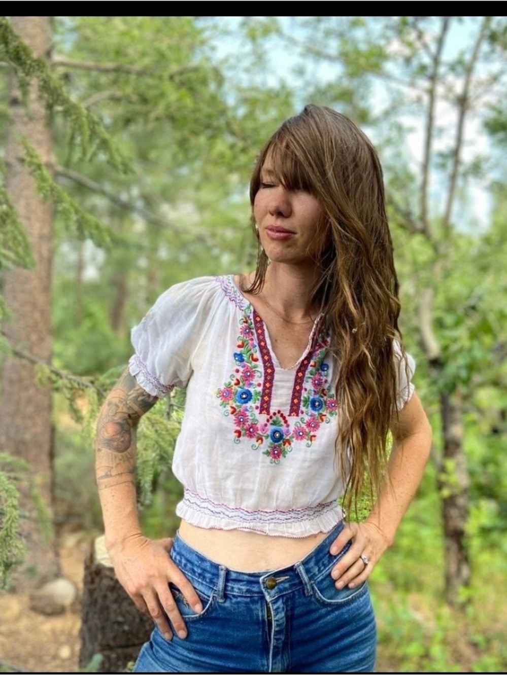Hungarian vintage top